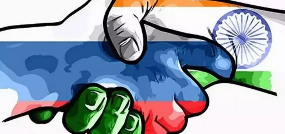 Россия и Индия за 2022 год увеличили товарооборот на 60%